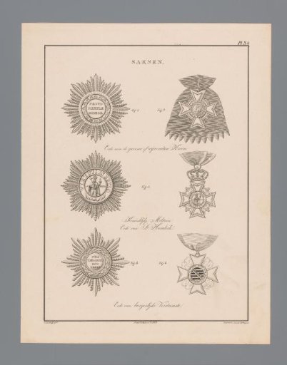 Orders of chivalry from Saxony