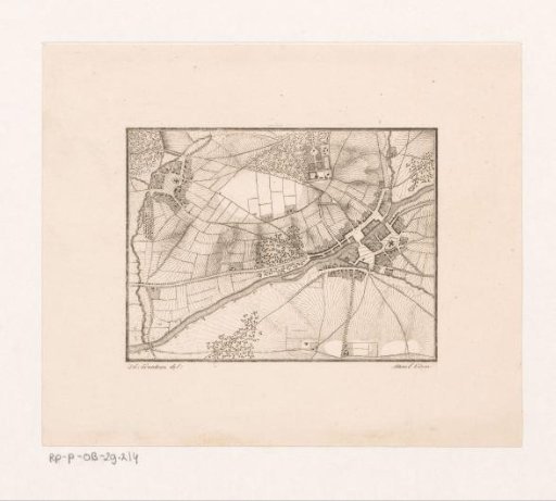 Topographical map
