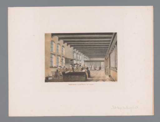Interior of a women's house of correction