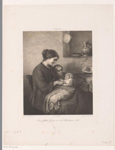 Mother with Baby on Lap