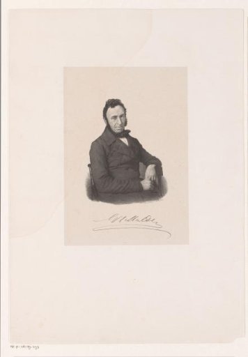 Portrait of Gerardus Johannis Mulder