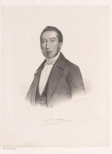 Portrait of Johannes Jacobus van Oosterzee