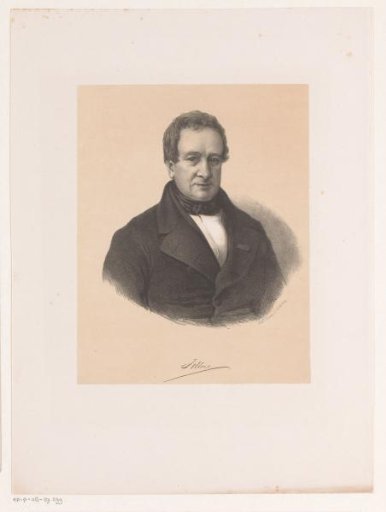 Portrait of Hendrik Tollens