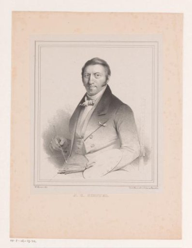 Portrait of Johannes Christiaan Schotel