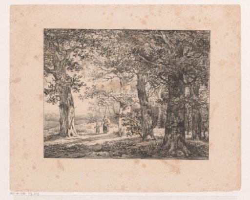 Woman and Child in the Woods