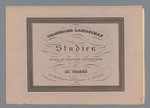 Cover with a Series of Landscapes
