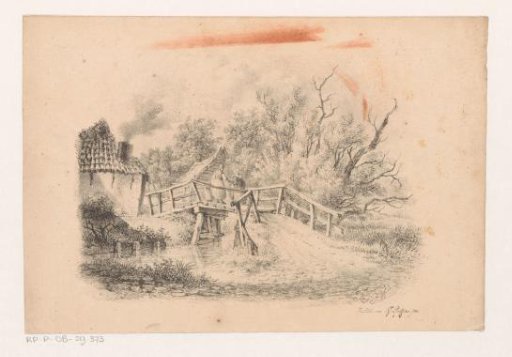 Landscape with bridge
