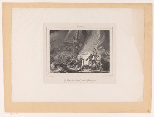 Van Speyk Blows Up His Boat
