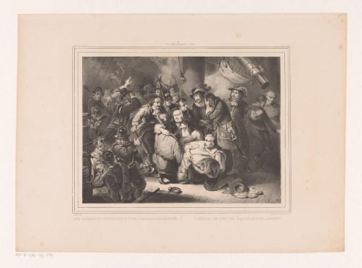 Admiral Michiel Adriaenszoon de Ruyter Mortally Wounded During the Naval Battle of Agosta