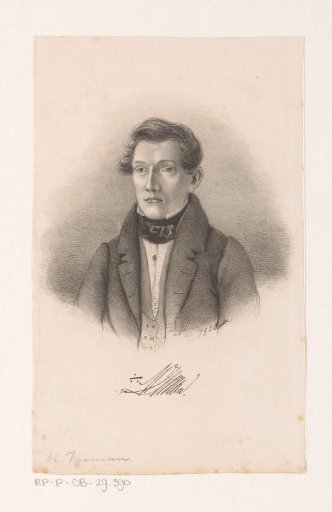 Portrait of H. Zeeman