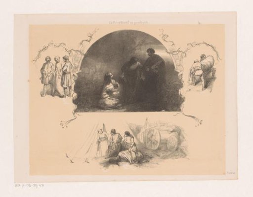 Men and a lying woman