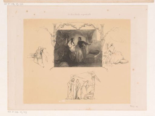Young and old woman in an interior
