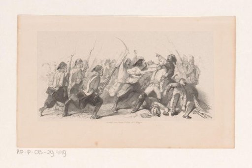 Baron von Münchhausen captured by Turks
