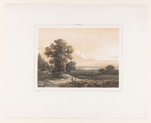 Landscape with two figures