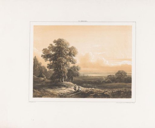 Landscape with two figures