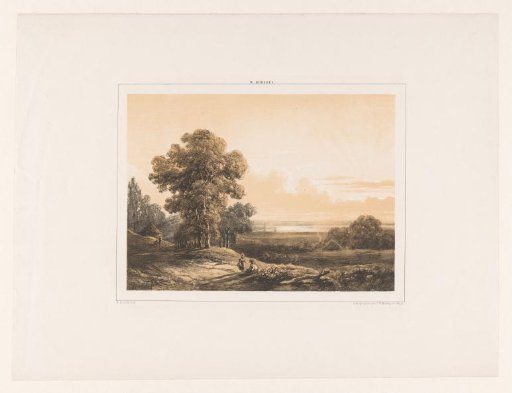 Landscape with two figures
