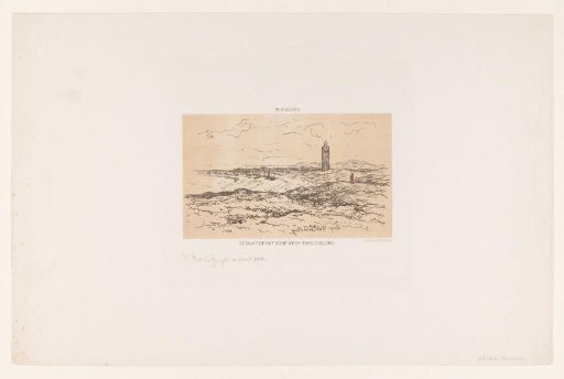 View of the village of West-Terschelling