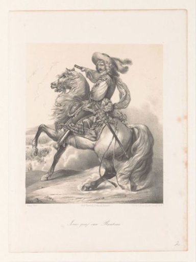 Josias von Rantzau on Horseback