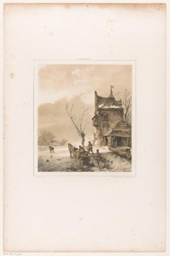 Men loading a sled
