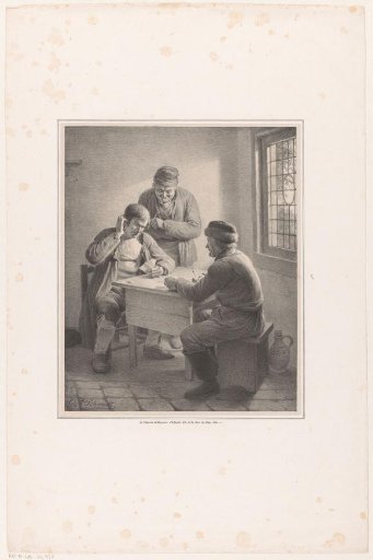 Men Playing Cards