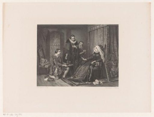 Woman refusing offered drink