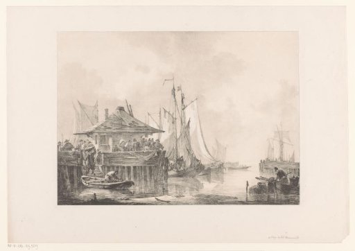 Bustle in a harbour