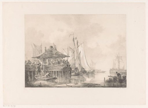 Bustle in a harbour