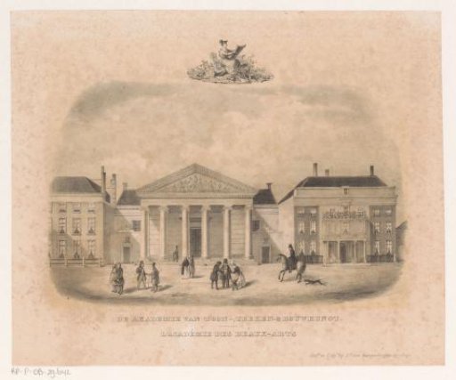 Old Academy of Fine Arts at The Hague