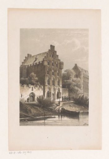 Houses along the water