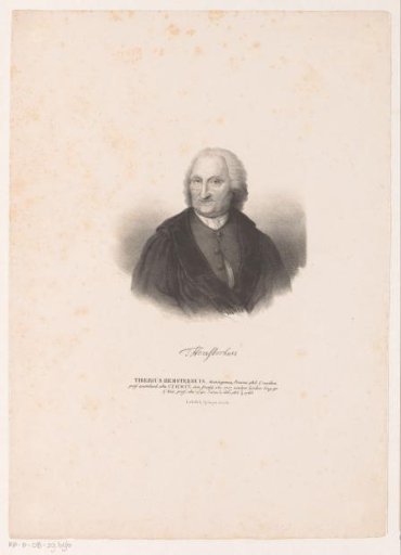 Portrait of Tiberius Hemsterhuis