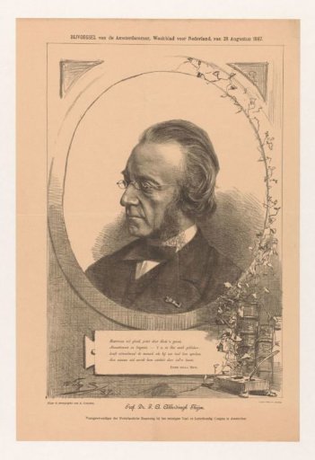 Portrait of Josephus Albertus Alberdingk Thijm