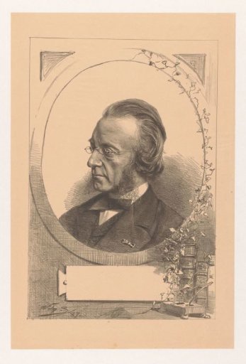 Portrait of Josephus Albertus Alberdingk Thijm