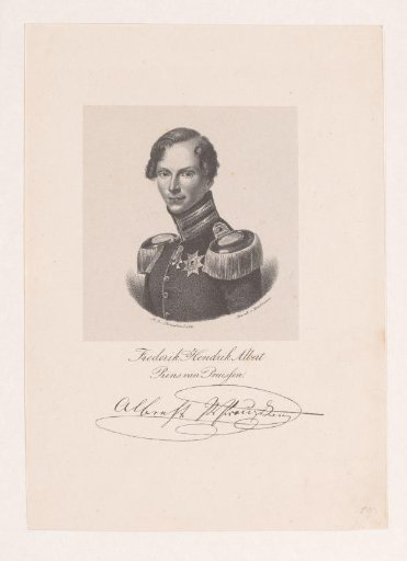 Portrait of Albrecht Friedrich Heinrich of Prussia