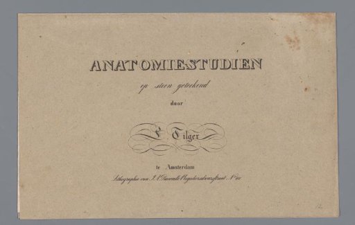Cover with a series of anatomical representations