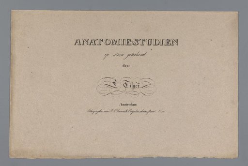 Cover with Two Series of Anatomical Representations