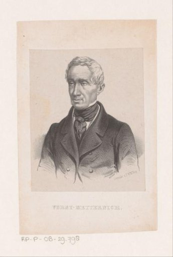 Portrait of Mr. Metternich