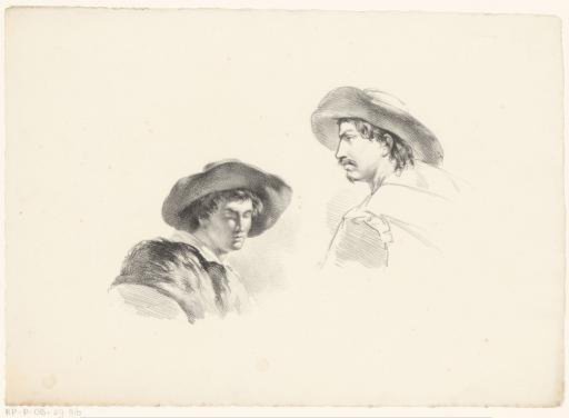 Two Men with Hats