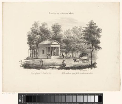Military guard at the Hague Forest