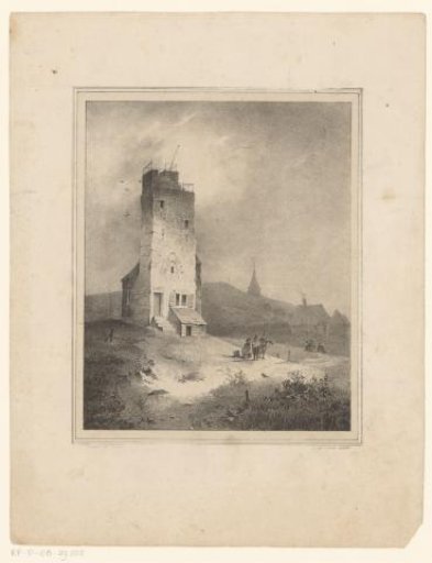 Tower in a Dune Landscape