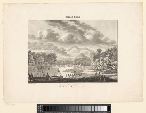 View of the River of Goa near Makassar