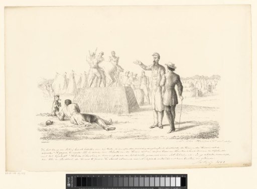 Erection of a Statue in the Camp of Satory