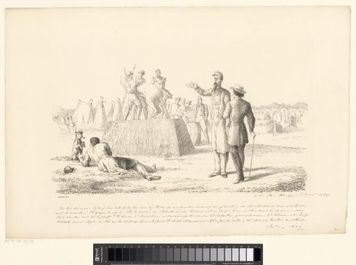Erection of a Statue in the Camp of Satory