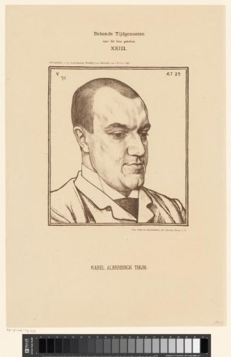 Portrait of Karel Joan Lodewijk Alberdingk Thijm