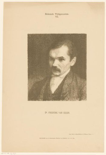 Portrait of Frederik van Eeden