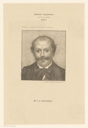 Portrait of Frederik Salomon van Nierop