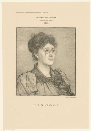 Portrait of Thérèse Schwartze