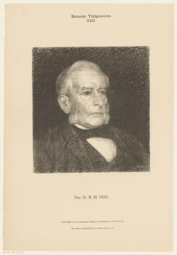 Portrait of Matthijs de Vries