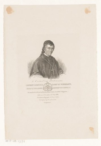 Portrait of Cornelius Ludovicus de Wijkerslooth