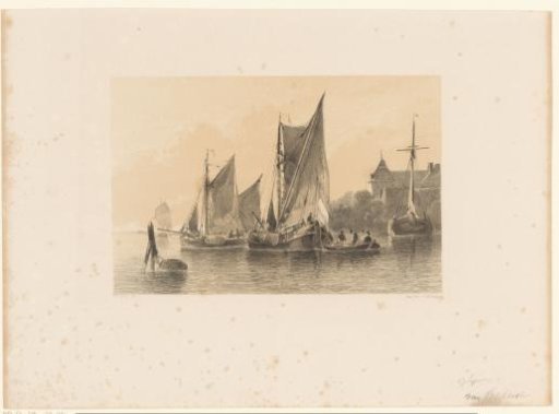 Sailing Boats on River