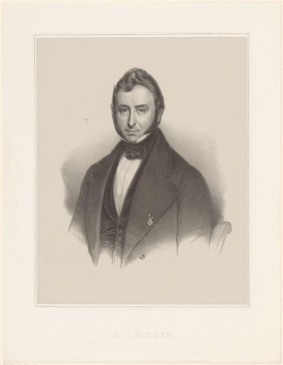 Portrait of Gerardus Johannis Mulder